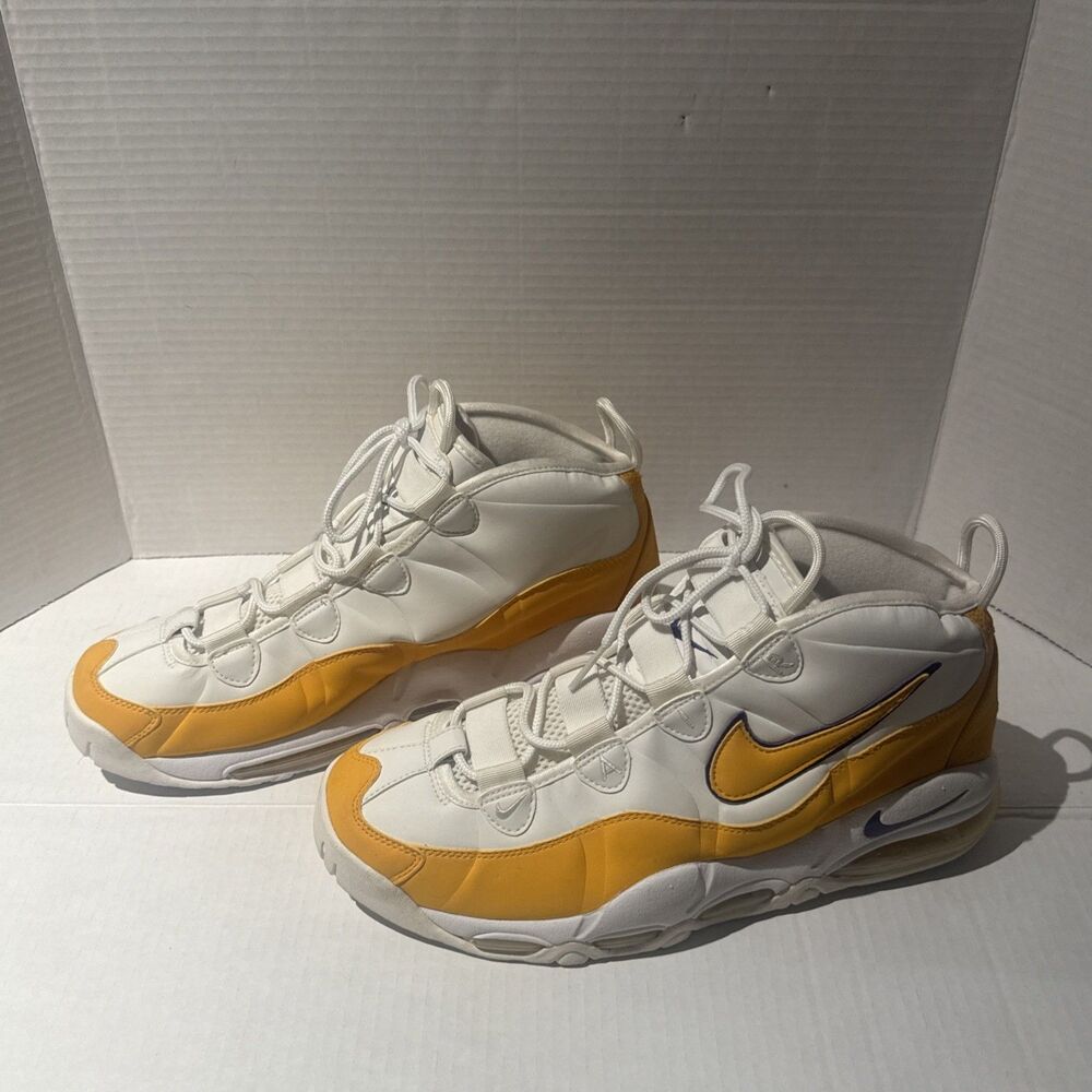 Nike Men's Air Max Uptempo 95 Lakers 624011-71100  Vintage 03 Sz 12 New